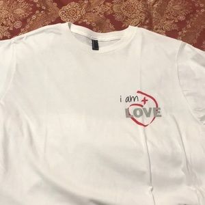 Peace, Love, World t-shirt